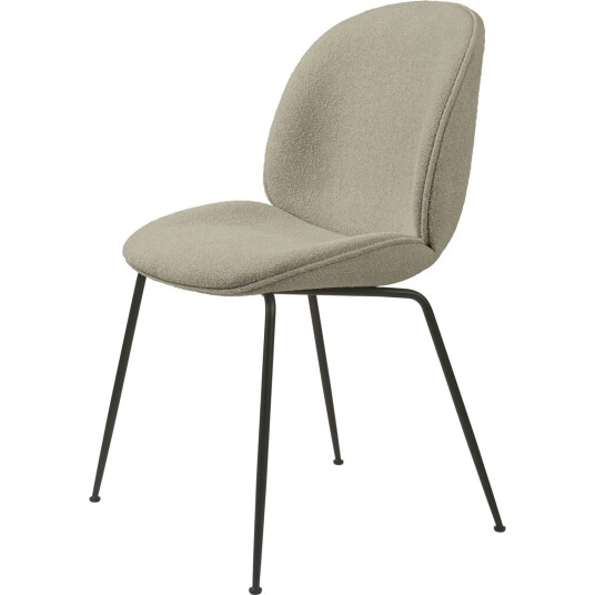 Gubi Beetle Dining Chair Black PG2 Li.Bouclé 008 Gubi Beetle Dining Chair Black PG2 Li.Bouclé 008