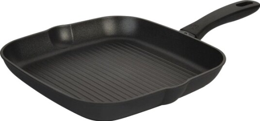 Ballarini 75002 924 0 Firkant Grillpanne Sort Keravis Aluminium Gass Induksjon