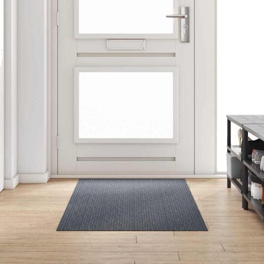 Teppeløper Grå 80 x 200 cm stoff Teppeløper Grå 80 x 200 cm stoff