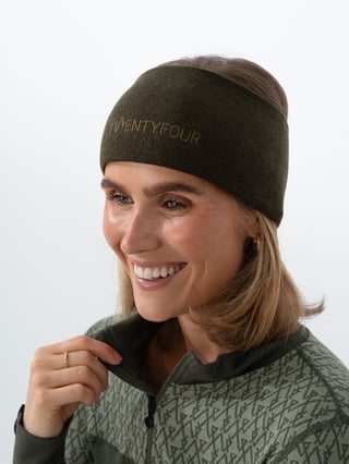 Twentyfour Aurora Basic Pannebånd Grønn ONE SIZE