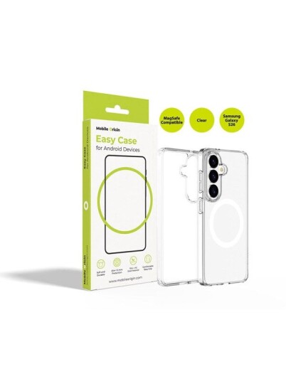 Mobile Origin MagSafe Transparent Mobildeksel for Samsung Galaxy S26