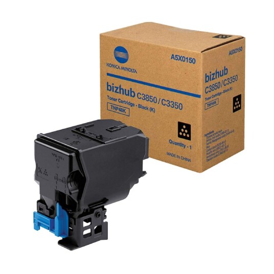 Konica Minolta Bizhub C3350 BK Toner - A5X0150 Original - Svart 10000 sider
