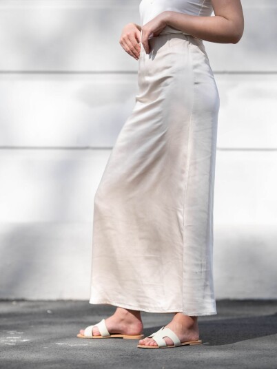 Second Female Odile Maxi Skirt Beige L
