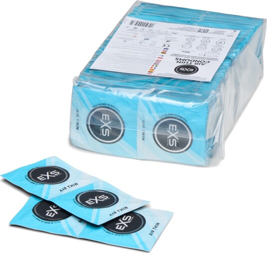 EXS Air Thin: Kondomer, 100 stk EXS Air Thin: Kondomer, 100 stk