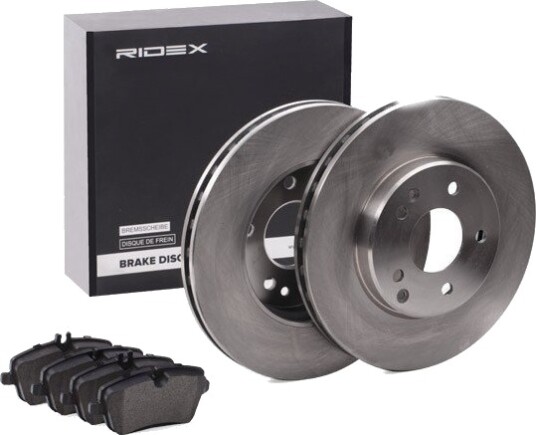 Bremseskiver og -klosser RIDEX 3405B0463