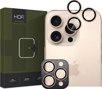 iPhone 16 Pro/16 Pro Max Hofi Camring Pro+ Kameralinsebeskytter - Ørken titan