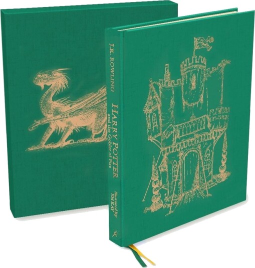 Harry Potter and the Goblet of Fire Deluxe Illustrated Slipcase Edition