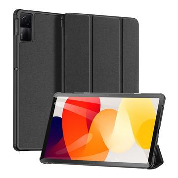 Xiaomi Redmi Pad SE Dux Ducis Domo Tri-Fold Smart Folio-etui Svart