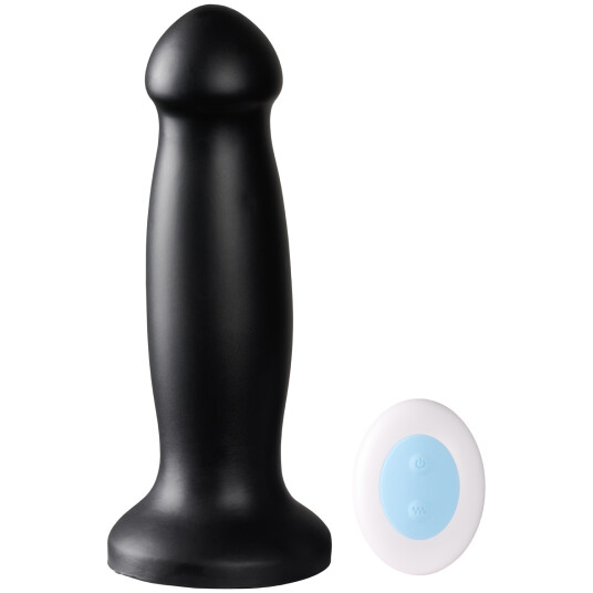 Hismith KlicLok Vibrerende Dildo 18cm - Black