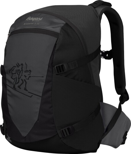 Bergans Birkebeiner Jr 22 Black/dark Shadow Grey 22 L