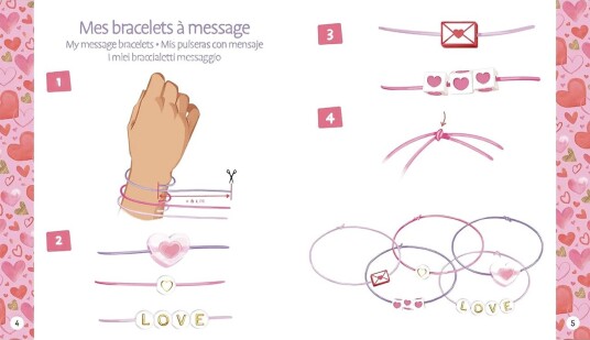 Auzou Jewellery Factory Love Bracelets Multi/Patterned One Size