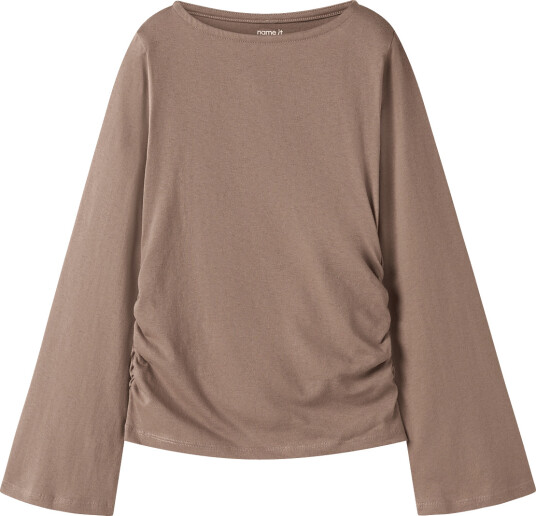 Name It Nkflanni Ls Top Brown 116