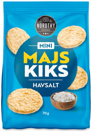 Nordthy Mini Maiskjeks Havsalt  70 g.