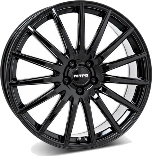 Nitro Sting Ff Gloss Black 8x19 5x108 ET50 B63.3 Nitro Sting Ff Gloss Black 8x19 5x108 ET50 B63.3