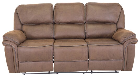 Venture Design Saranda 3-seter sofa - Mocha Læder-look