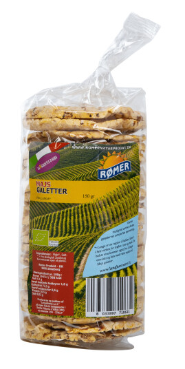 Rømer Maiskaker Økologisk 150g