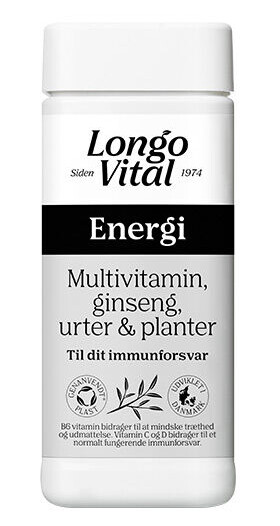 Longo Vital Energi 180 Tabletter Longo Vital Energi 180 Tabletter