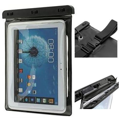 MicroMobile Waterproof Universal Case 8-10" - Svart - Maks. Tablet Str. 255 x 185 mm