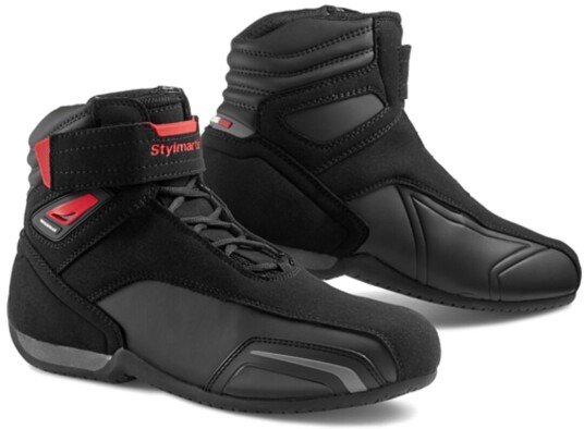 Stylmartin Vector Motorsykkel Sko Svart Rød