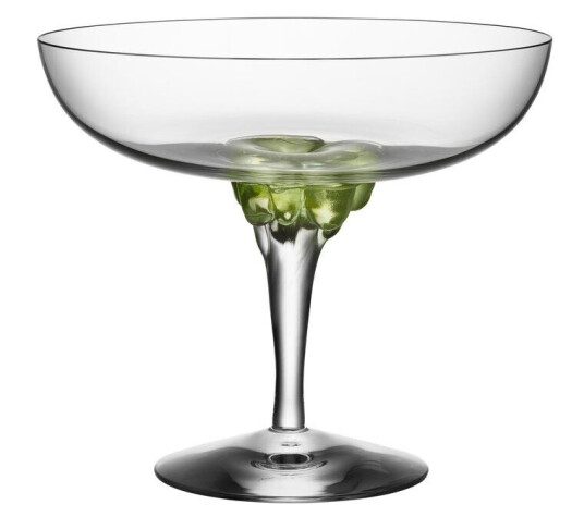 Kosta Boda Sugar Dandy coupeglass 32 cl Gr?nn