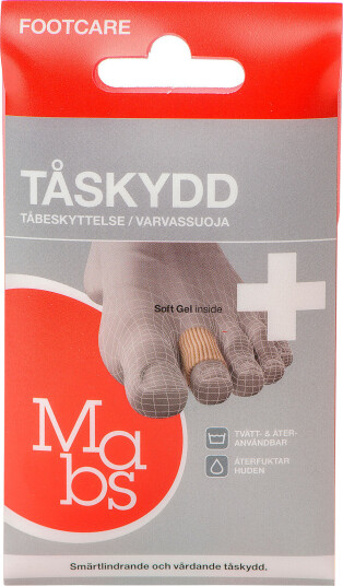 Mabs Tåbeskyttelse tubeform, 2 stk.