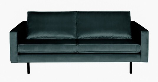 BePureHome Rodeo 2,5 seter Sofa - Teal Velur