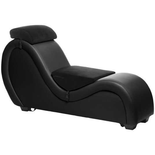 Master Series Black Chaise Lounge sofa - Svart