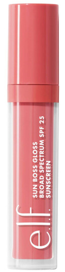 e.l.f. SPF Lip Gloss Blush Much? e.l.f. SPF Lip Gloss Blush Much?