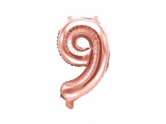 Folie 9 tall 35cm sølv Folie 9 tall 35cm sølv