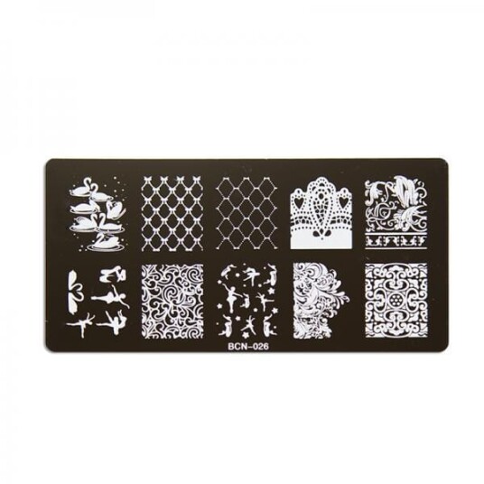Brillbird Norge Stempel Plate 026