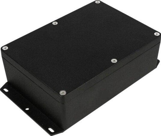 Hammond Electronics 1550Z120FBK 171 × 121 × 55 mm Støpt Aluminium Sort Kabinett