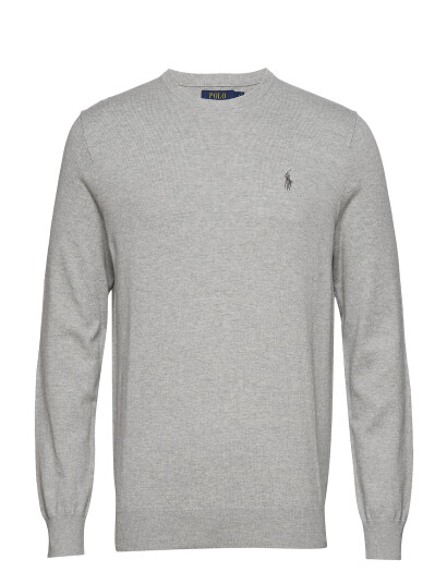 Polo Ralph Lauren Slim Fit Cotton Sweater Grey M