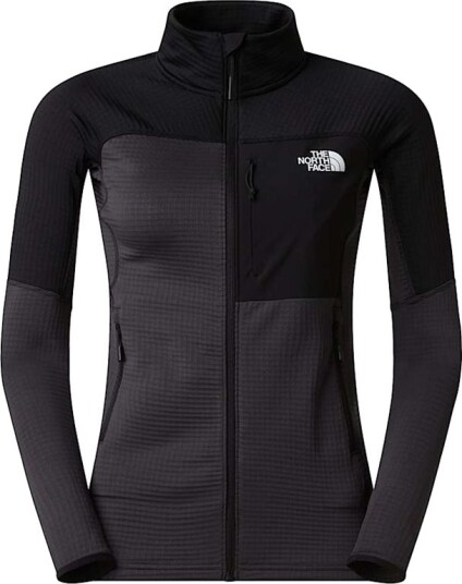 The North Face W Polartec Powergrid Stormgap Jacket Asphalt Grey/Tnf Black