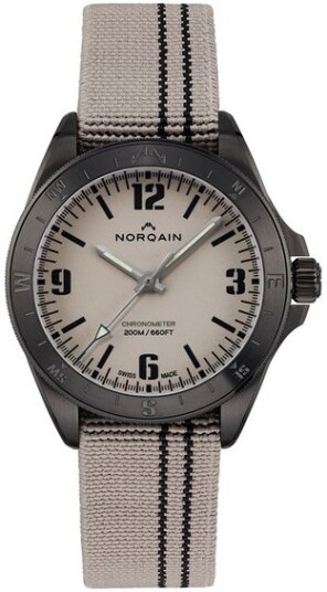 Norqain Herreklokke NNB1001BBWA/IL107/15NBF Adventure Beige/Gummi
