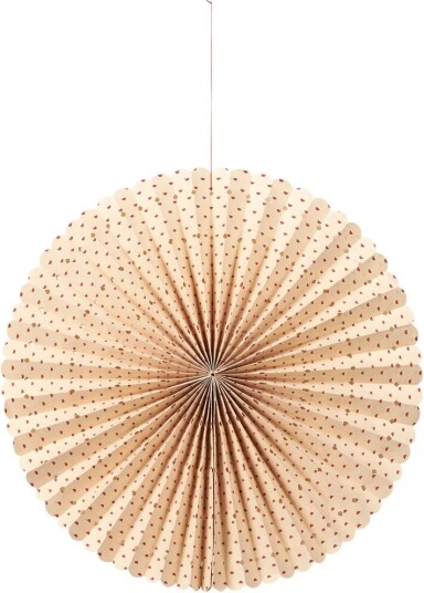 Broste Copenhagen Stella rosette adventsstjerne M Natural-pompeian red