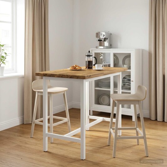vidaXL Rektangulær Bordplate 120 x 50 x 3,2 cm Rektangulær