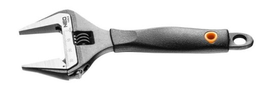 Neo Justerbar Skiftenøkkel 150 mm med Gummihåndtak