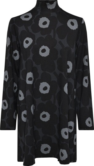 Marimekko Tuskin Unikko - BLACK, DARK GREY, GREY - XS