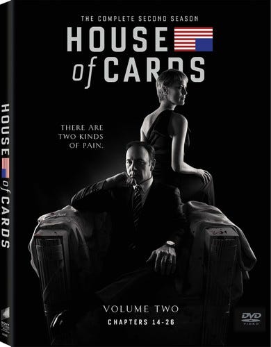 House Of Cards: The Complete Second Season DVD House Of Cards: The Complete Second Season DVD