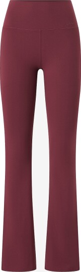 Aim'n Treningsbukser Black Sense Flare Tights Rød