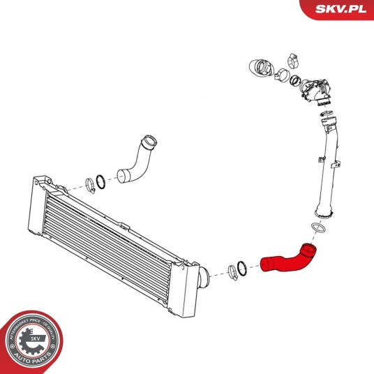 ESEN SKV 24SKV602 Ladeluftslange