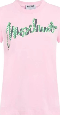 Moschino Dame Topper Rosa XS,