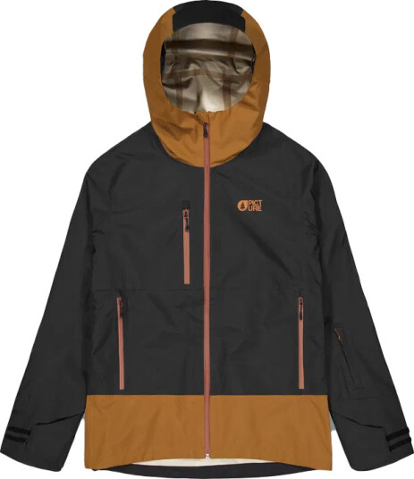 Picture Organic Clothing Men's Broader 3L Jacket Black Chocolate, XXL Picture Organic Clothing Men's Broader 3L Jacket Black Chocolate, XXL