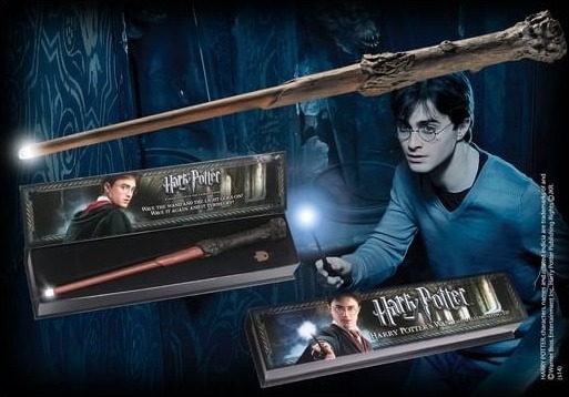 The Noble Collection Harry Potter Tryllestav Med Lys