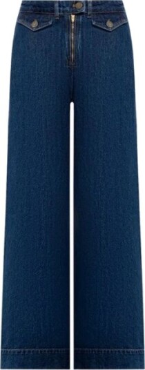 Twinset Dame Jeans Blå W29,