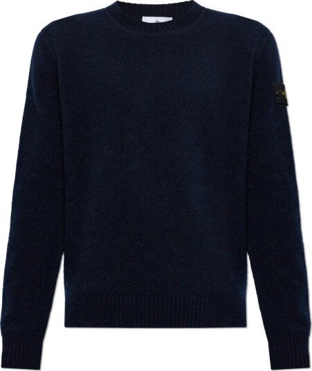 Stone Island Herre Strikkevarer Blå S,