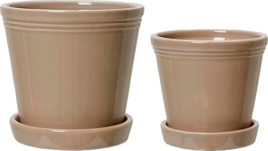 Wikholm Form Emelina Gryte 2 pakning Beige Wikholm Form Emelina Gryte 2 pakning Beige