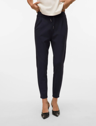 Vero Moda Vmeva Mw Loose String Pant Noos - Navy - XXL x 32