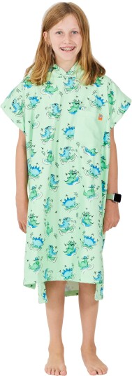 After Essentials Barn Poncho Dino Green 115-145 cm