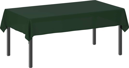 vidaXL Bordduk Rektangulær Mørkegrønn 110 x 180 cm vidaXL Bordduk Rektangulær Mørkegrønn 110 x 180 cm